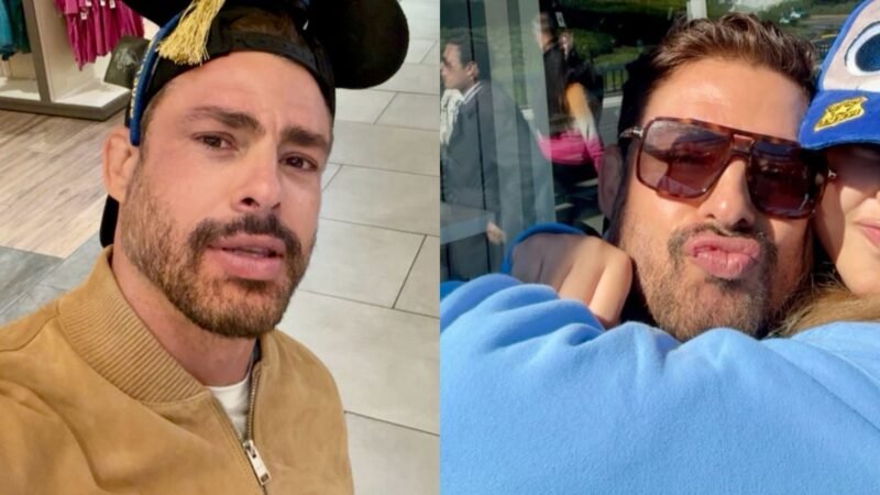Caua Reymond publica fotos raras ao lado da filha durante
