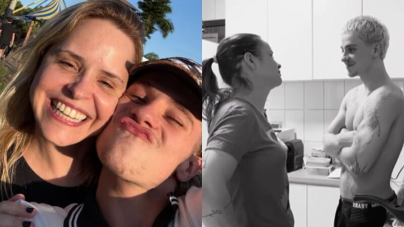 Equipe de Juliano Floss compartilha reacao da mae ao anunciar