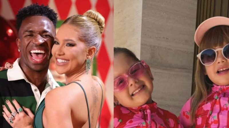 Na casa de Vini Jr filhas de Virginia e Ze