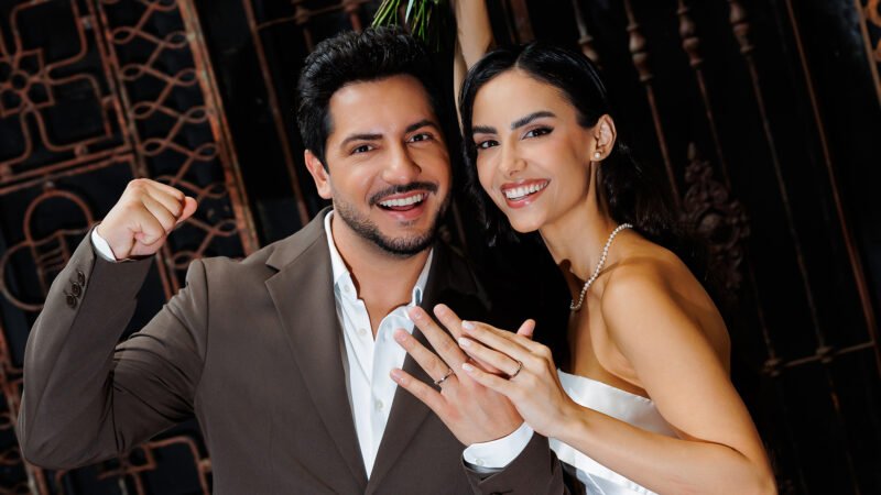 Sertanejo Thiago Bertoldo se casa no civil cerca de 6