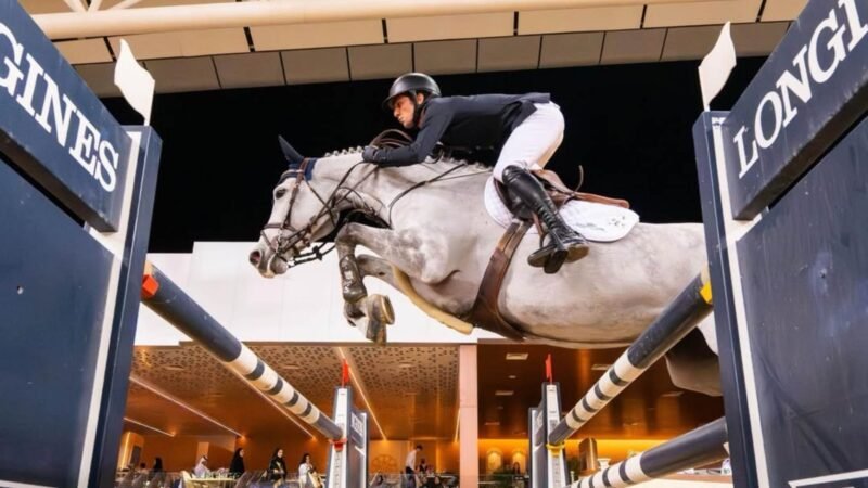 Brasileiros alcancam a elite do salto cinco estrelas no Qatar