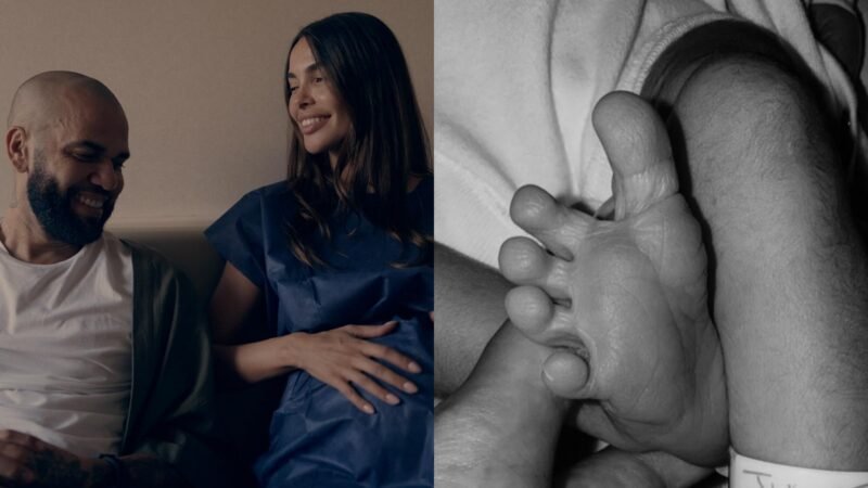 Joana Sanz esposa de Daniel Alves revela nome de sua