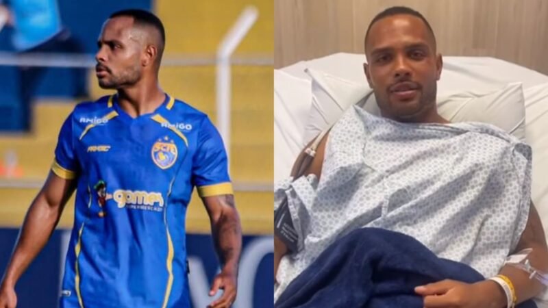 Jogador do Sampaio Correa fala pela primeira vez apos sofrer