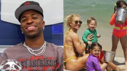 Vini Jr reage a fotos de Virginia Fonseca curtindo dia