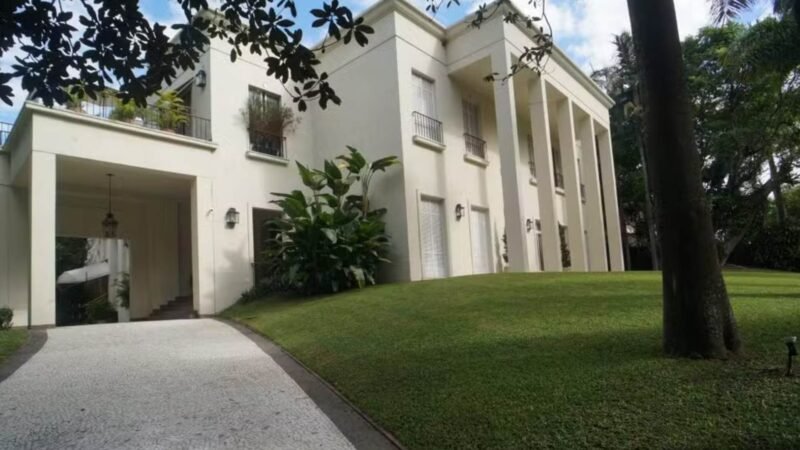 Aos 74 anos milionario brasileiro ja foi proprietario de mansao