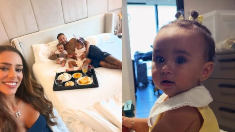 Bruna Biancardi compartilha momento fofo de filha com Neymar Jr