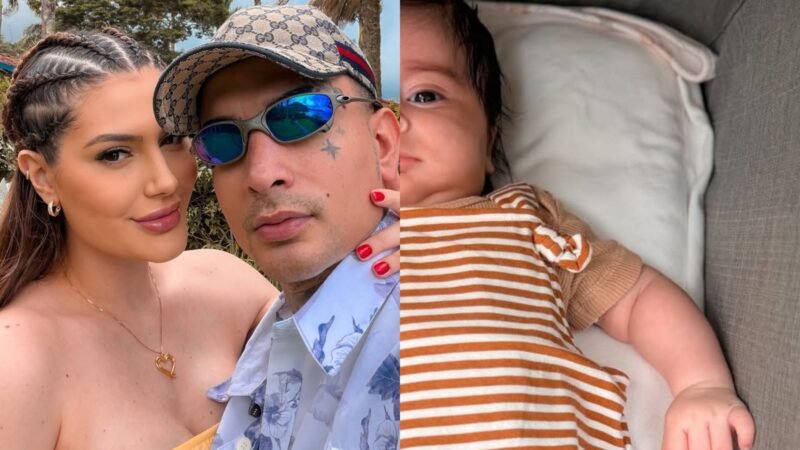 Filha de MC Guime rouba a cena ao surgir em