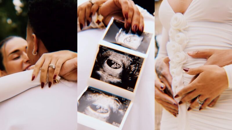 Taina Militao anuncia gravidez de Eder Militao Agora somos 6