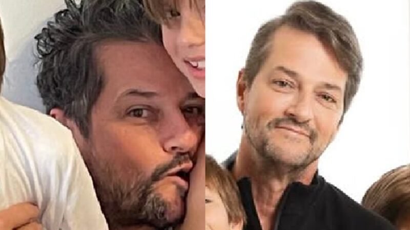 Aos 13 anos filhos gemeos de Marcelo Serrado roubam a