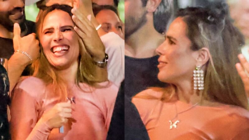 Aos 43 anos Wanessa Camargo faz aparicao em publico com