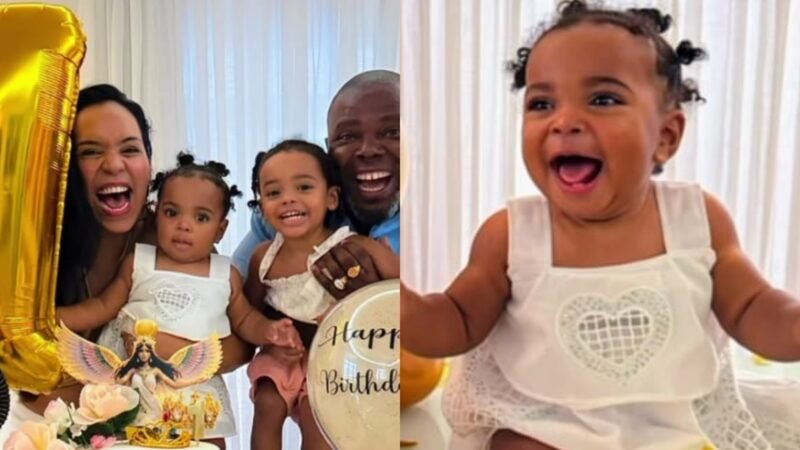 Bolo de aniversario da filha cacula de Erico Bras rouba