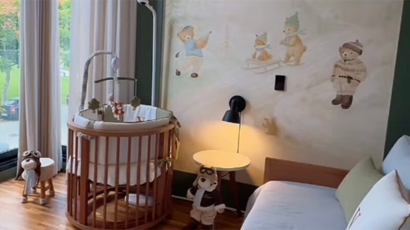 Casal famoso finaliza a decoracao do quarto luxuoso do segundo