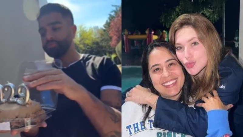 Ex cunhada de Virginia celebra aniversario de 27 anos da influenciadora