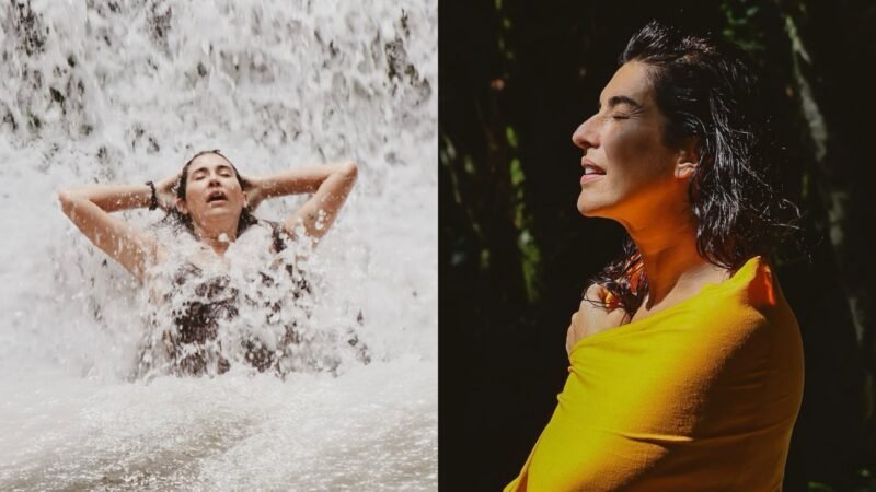 Fernanda Paes Leme mostra experiencia em retiro e chama atencao