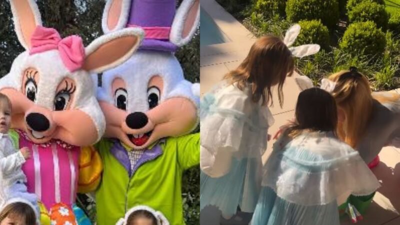 Filhos de Virginia Fonseca roubam a cena em caca aos